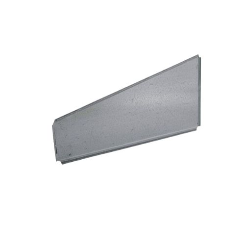 Wannentrennblech für aufgesetzte Lagerwanne (trapezförmig)